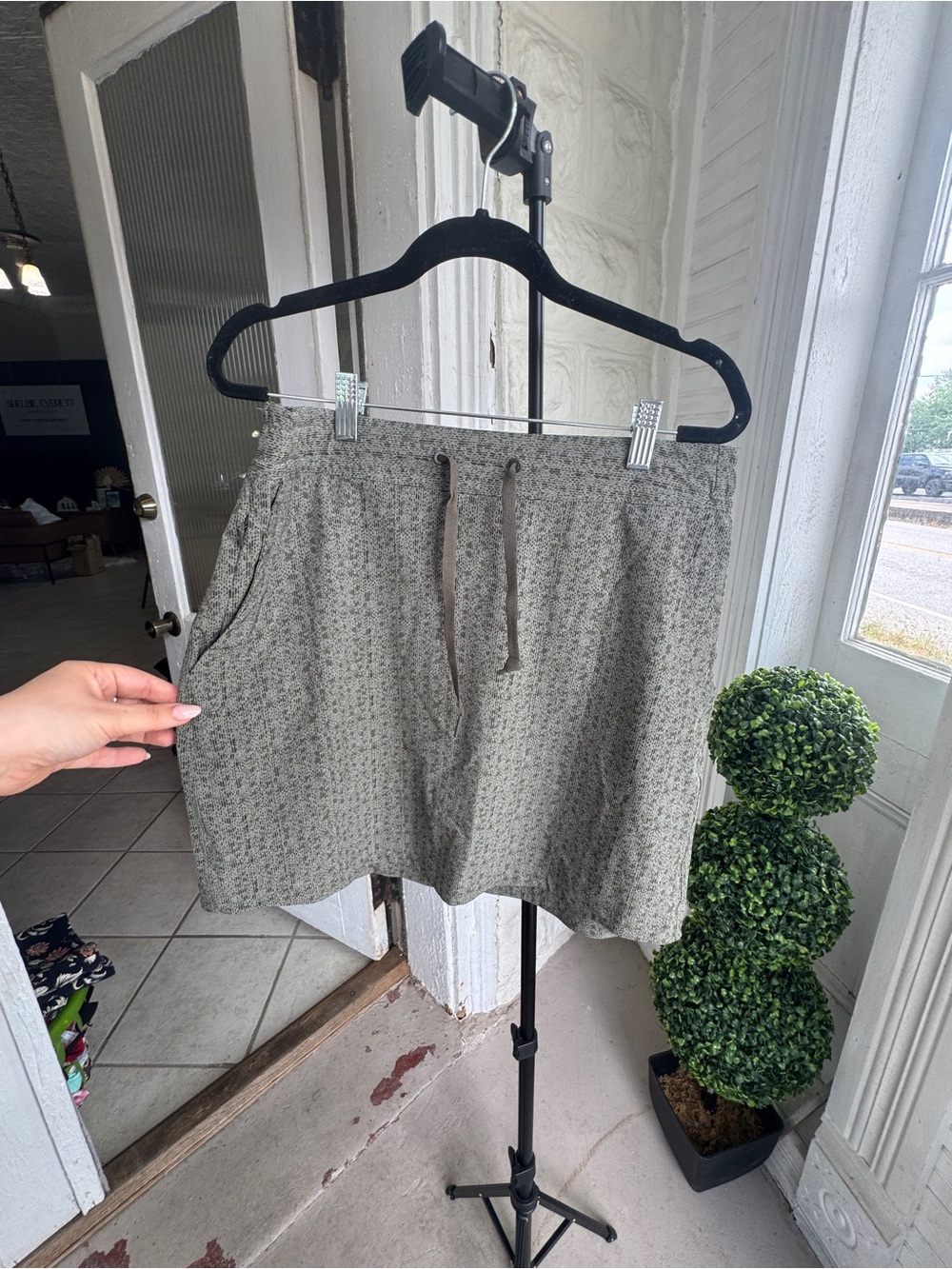 REI Hiking/swim skirt in olive tone